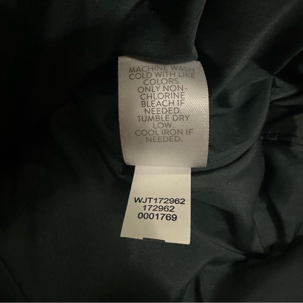 J.JILL/2 Way Zipper Quilted Puffer Vest/Hunter Green/Size: M-Petite - Picture 12 of 14